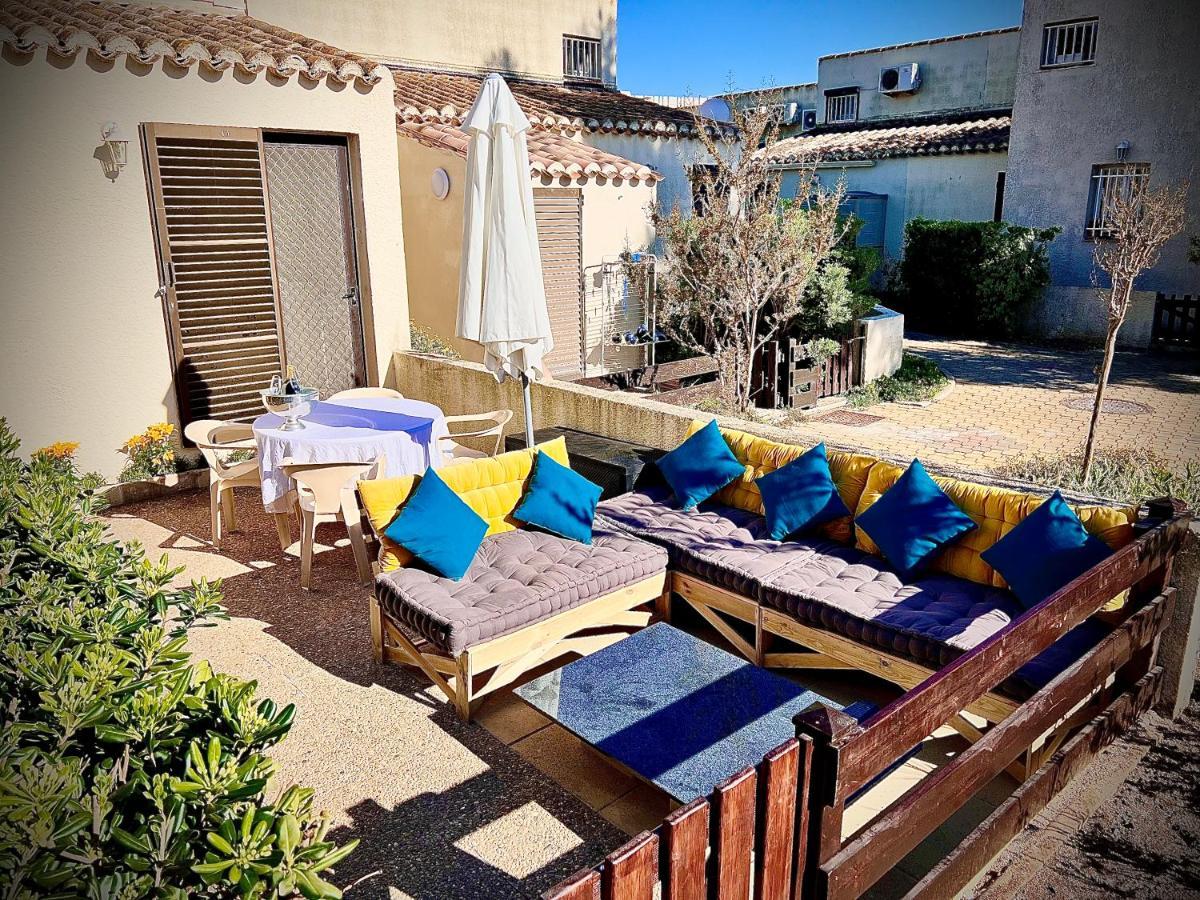 Cozy Studio Avec Terrasse Au Village Naturiste Cap Agde Buitenkant foto