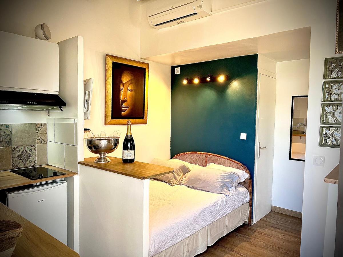 Cozy Studio Avec Terrasse Au Village Naturiste Cap Agde Buitenkant foto